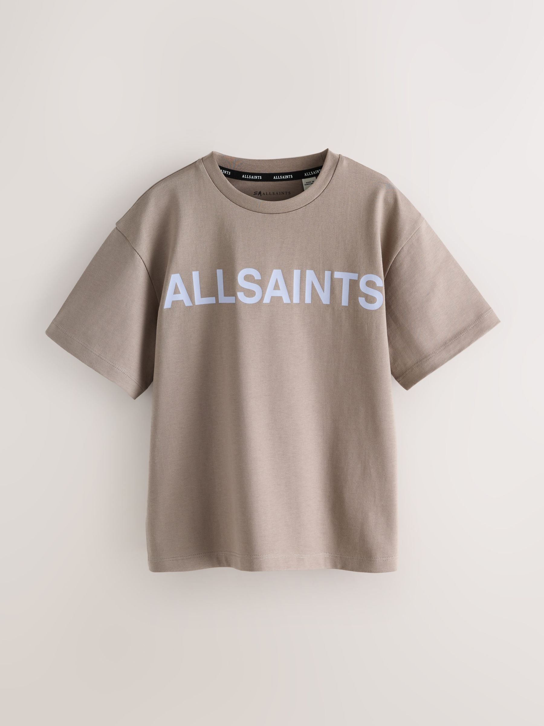 Dsiney Kidz - smALLSAINTS Brown Oversized Girls Logo T-Shirts 3 Pack image 4