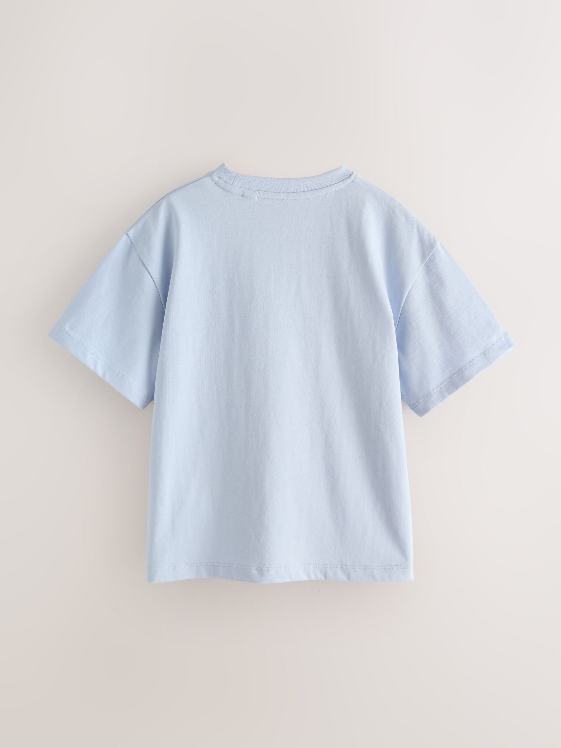 Dsiney Kidz - smALLSAINTS Brown Oversized Girls Logo T-Shirts 3 Pack image 5