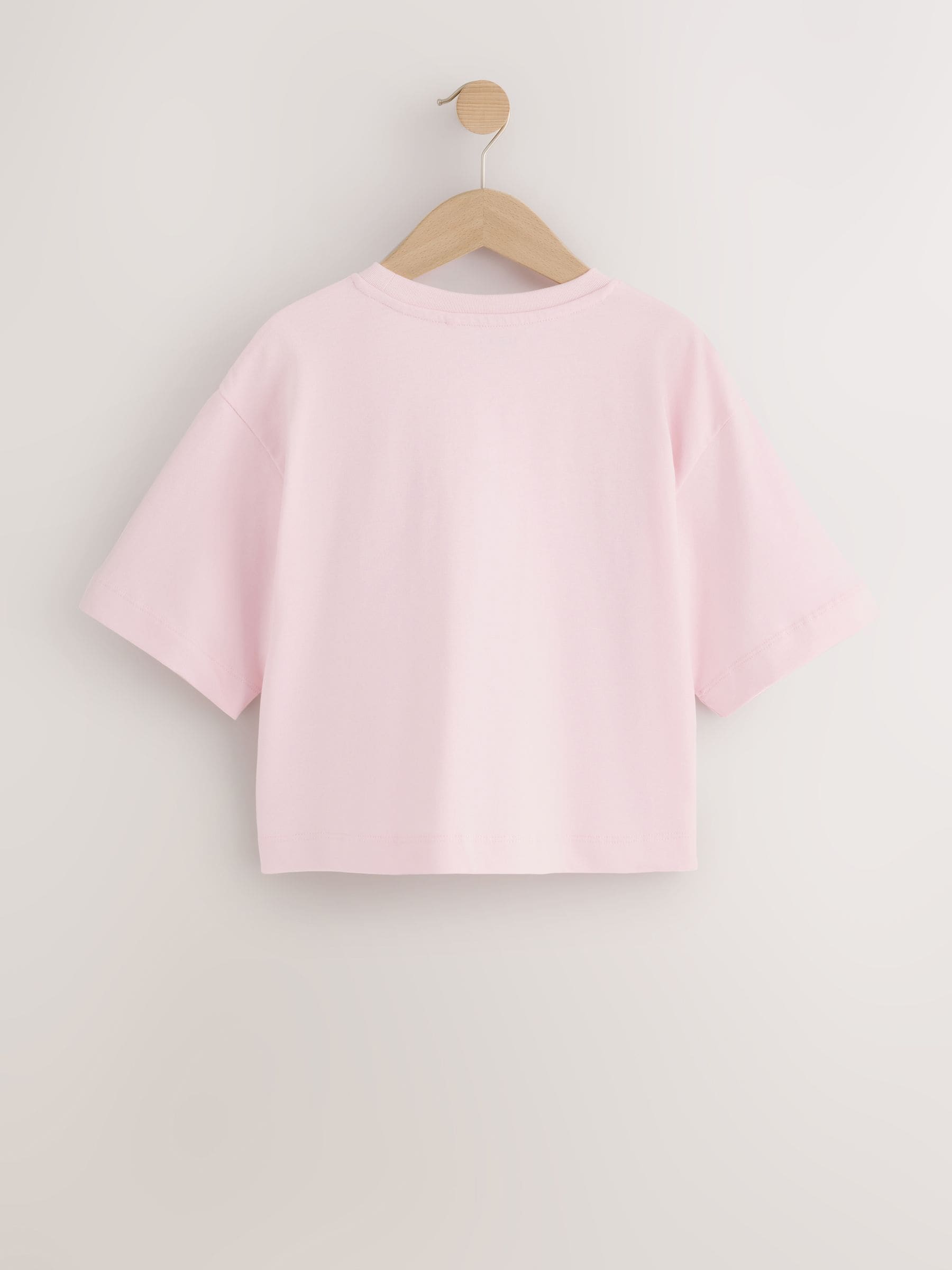 Dsiney Kidz - Pink Animal Boxy Sequin Heart T-Shirt (3-16yrs) image 6