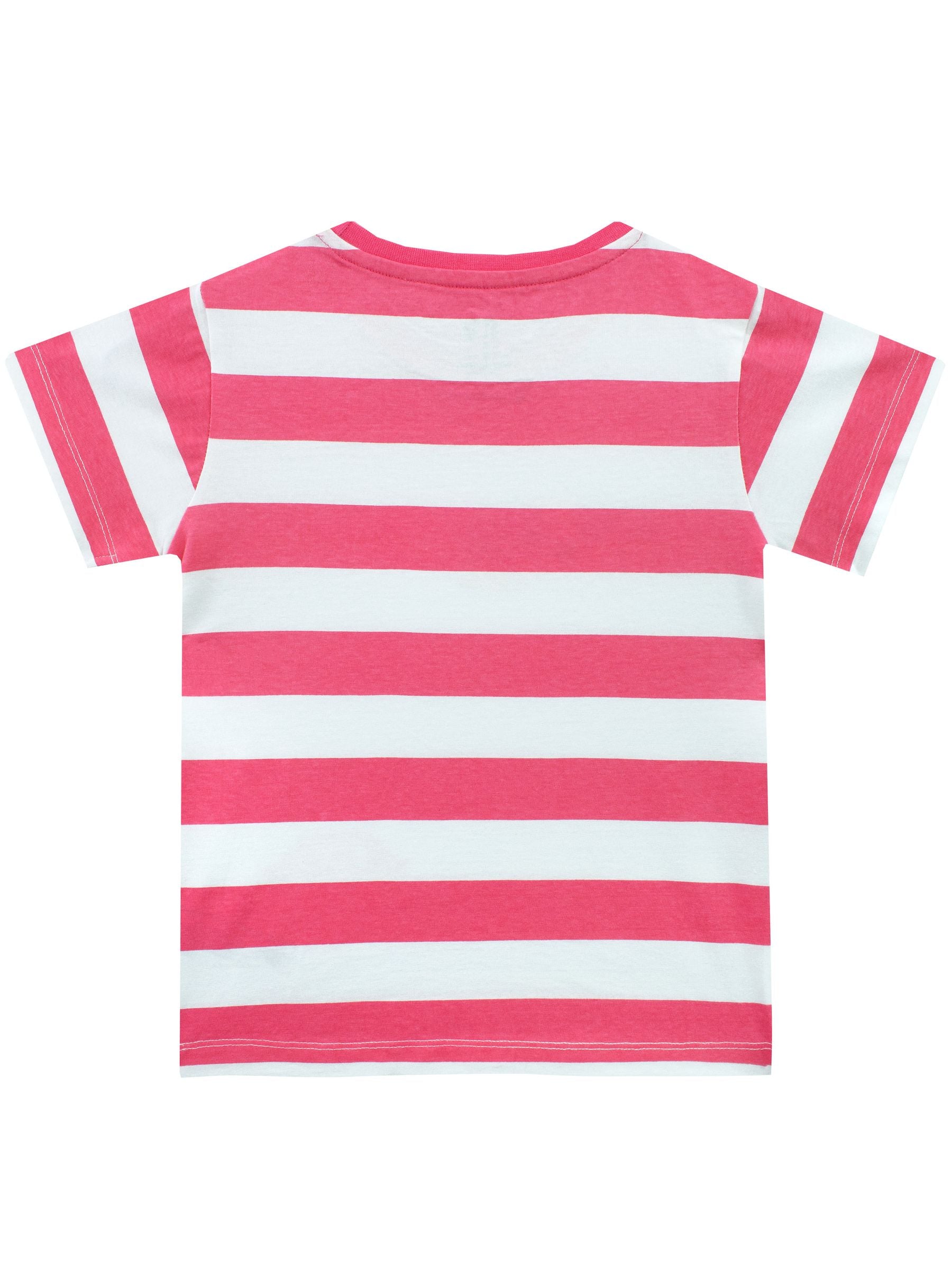 Character Pink Paw Patrol Striped Skye T-Shirt image 6