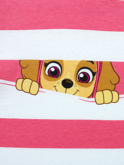 Character Pink Paw Patrol Striped Skye T-Shirt image 7