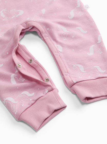 MORI Pink Magic Unicorn Supersoft Dungarees image 2