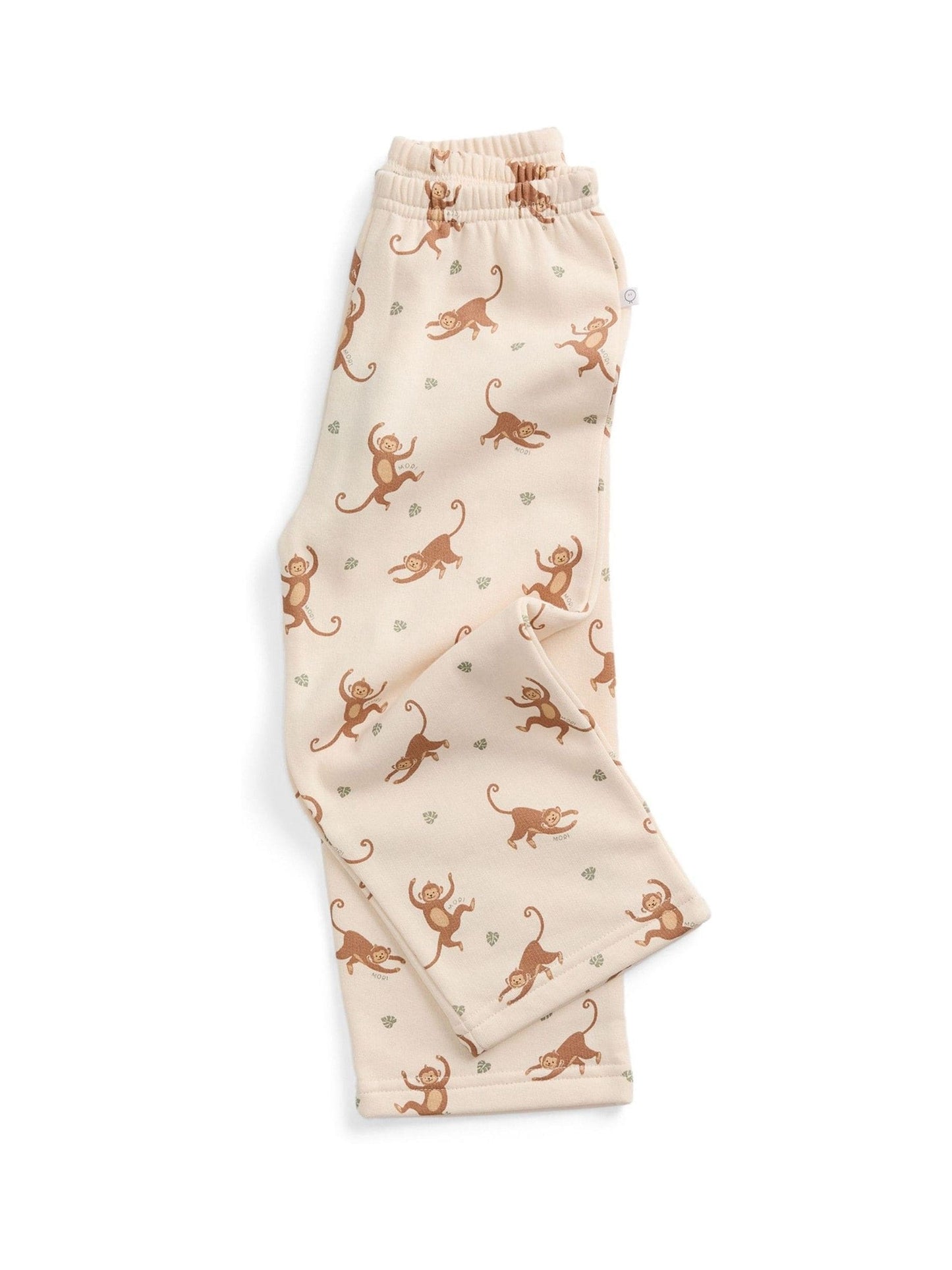 MORI Cream Happy Monkeys Supersoft Joggers image 4