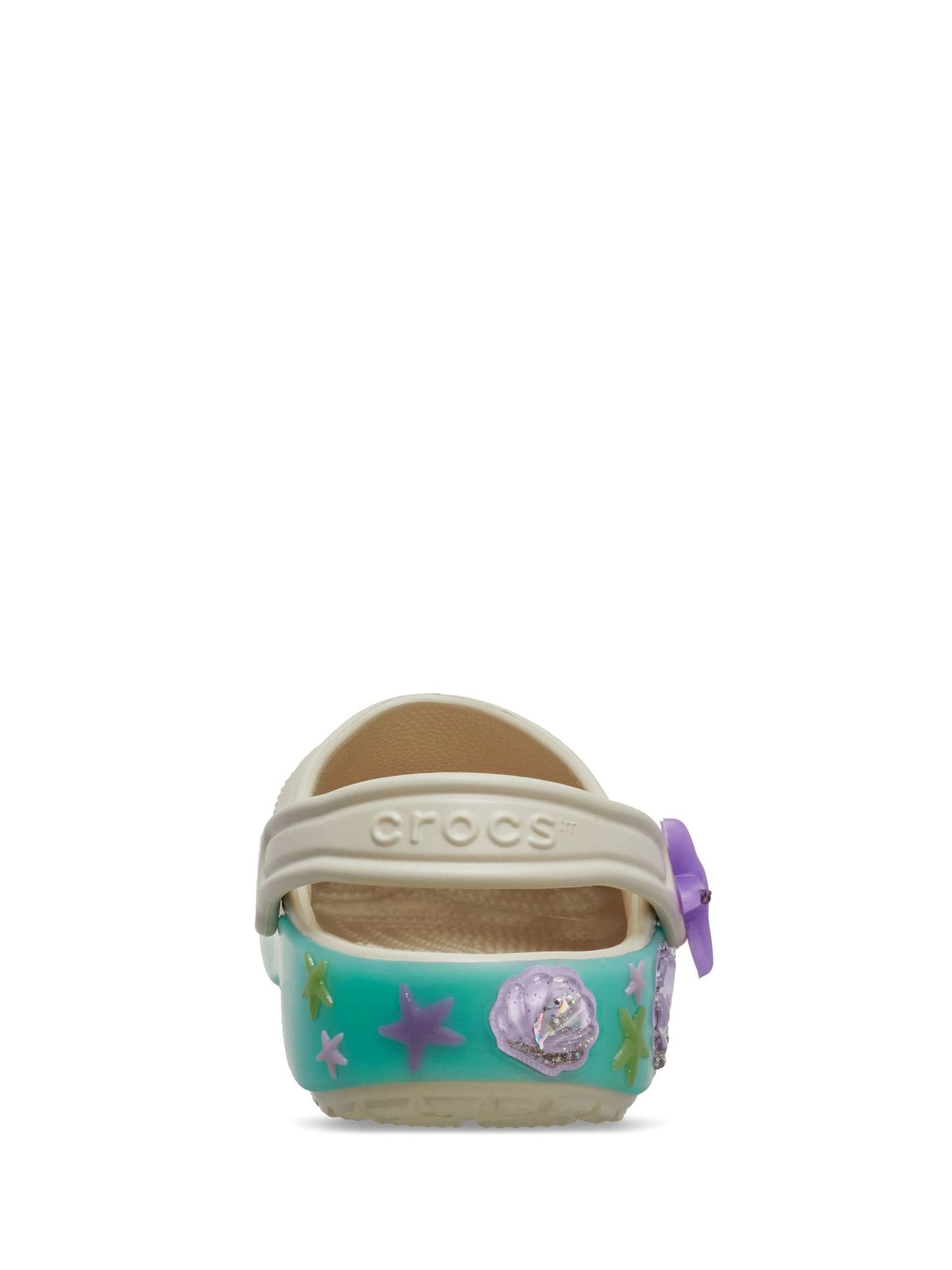 Crocs Cream Classic Sea Sparkle Clogs image 4