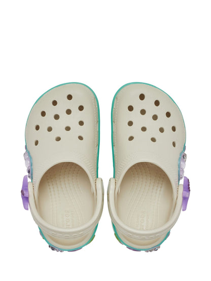 Crocs Cream Classic Sea Sparkle Clogs image 5