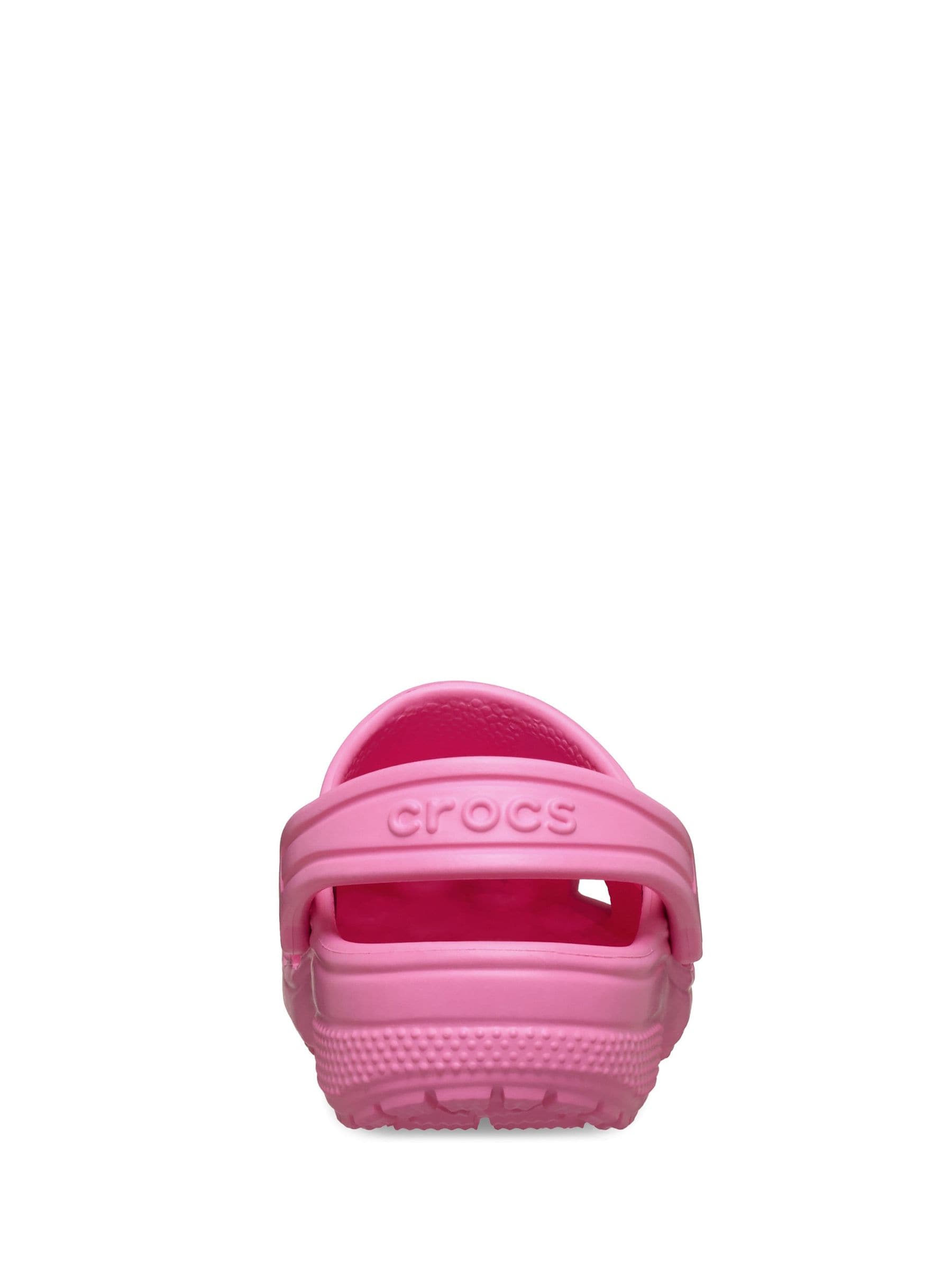 Crocs Pink Toddler Classic Clogs image 3