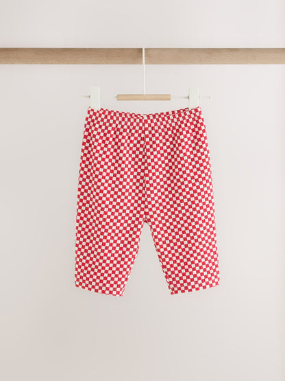 Red Santa T-Shirt and Leggings Baby Set (0-18mths) - image 4