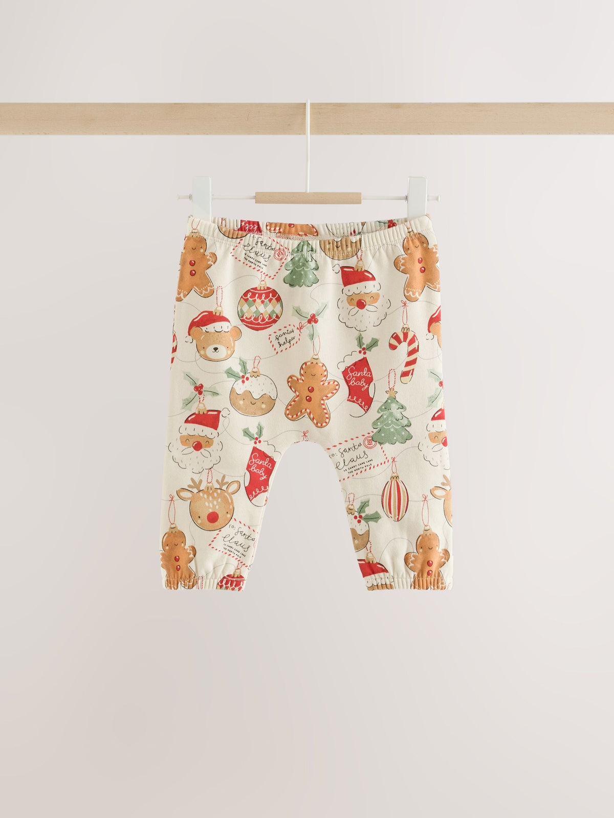 Neutral Christmas Sweat and Joggers Baby Set (0mths-2yrs) - image 3