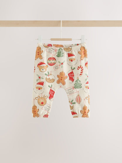 Neutral Christmas Sweat and Joggers Baby Set (0mths-2yrs) - image 3