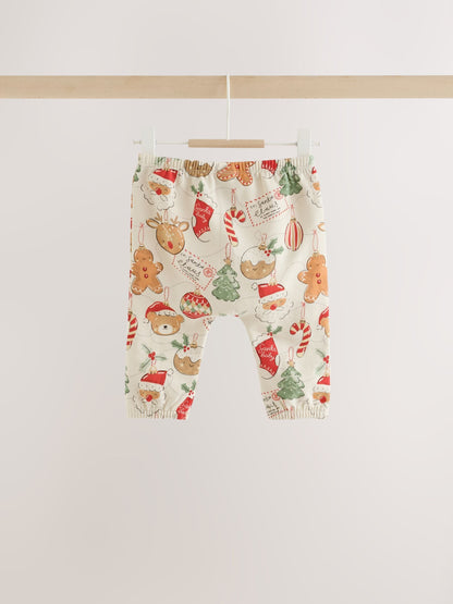 Neutral Christmas Sweat and Joggers Baby Set (0mths-2yrs) - image 6