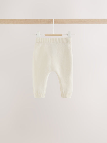 Dsiney Kidz - Neutral Fairisle Christmas Knitted Jumper and Leggings Set (0mths-2yrs) image 6