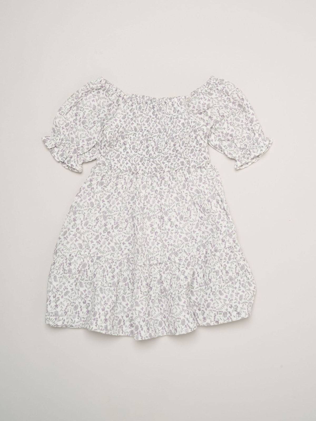 Dsiney Kidz - Miss Blue Floral Print And Chambray Dresses 2 Pack image 4