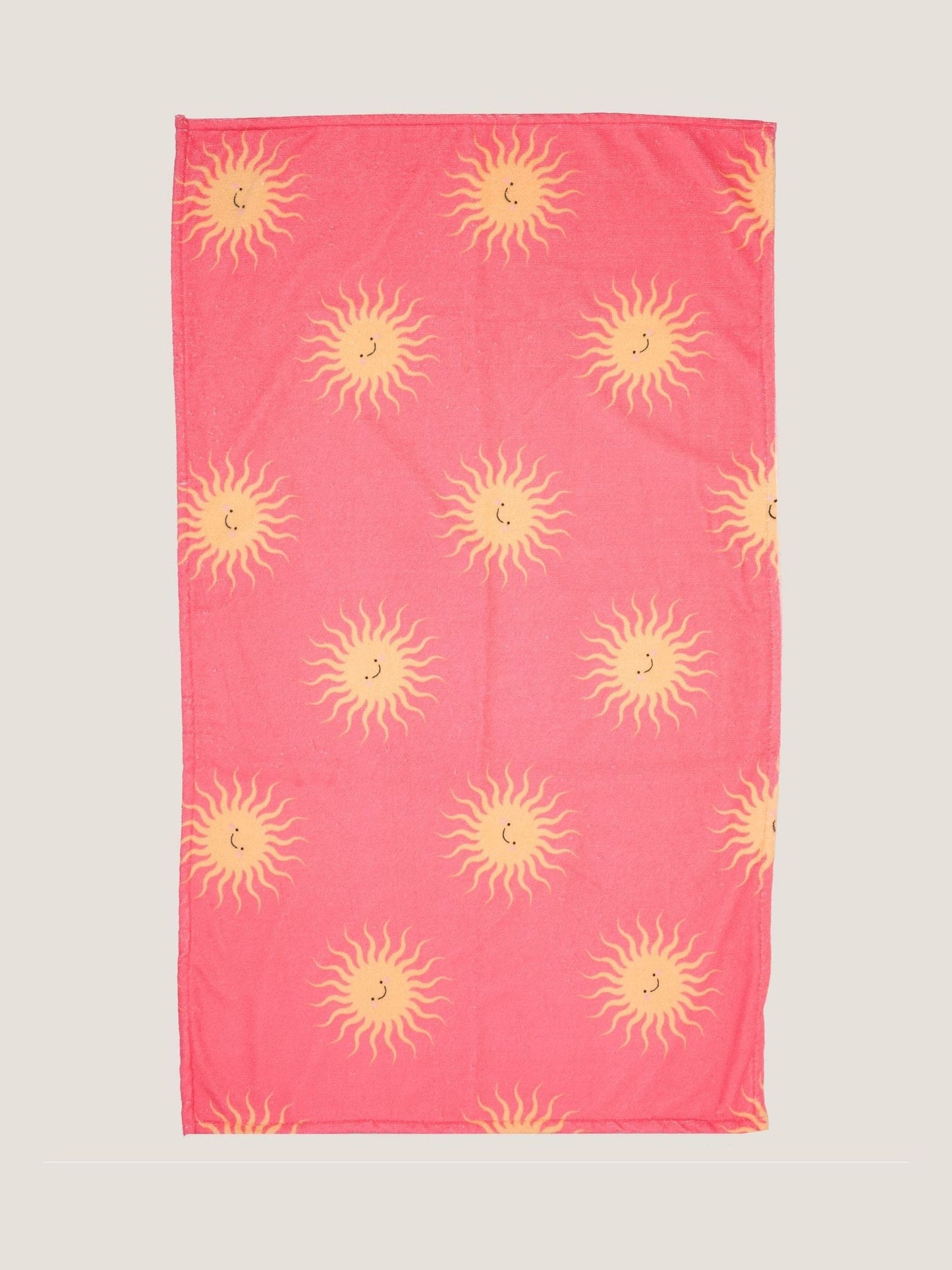 Miss Orange Stripe Swimsuit With Flower Towel And Sunglasses Set image 3