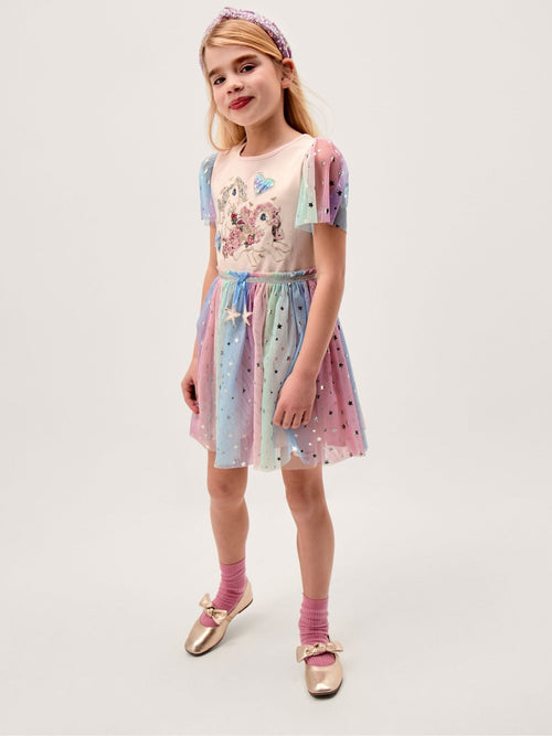 Monsoon Pink My Little Pony Disco Dress image 1