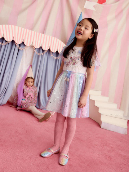 Monsoon Pink My Little Pony Disco Dress image 2