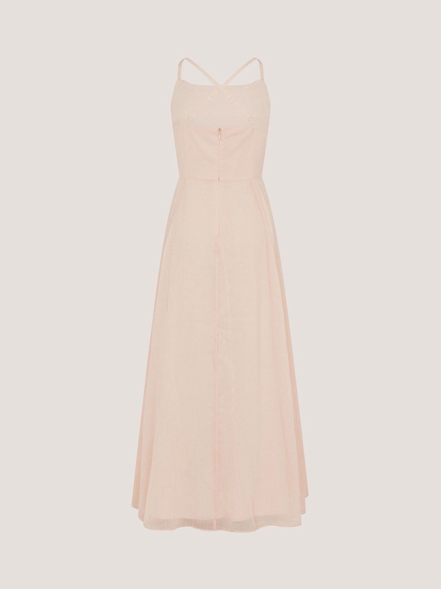 Monsoon Pink Cali Cowl Neck Prom Dress image 3