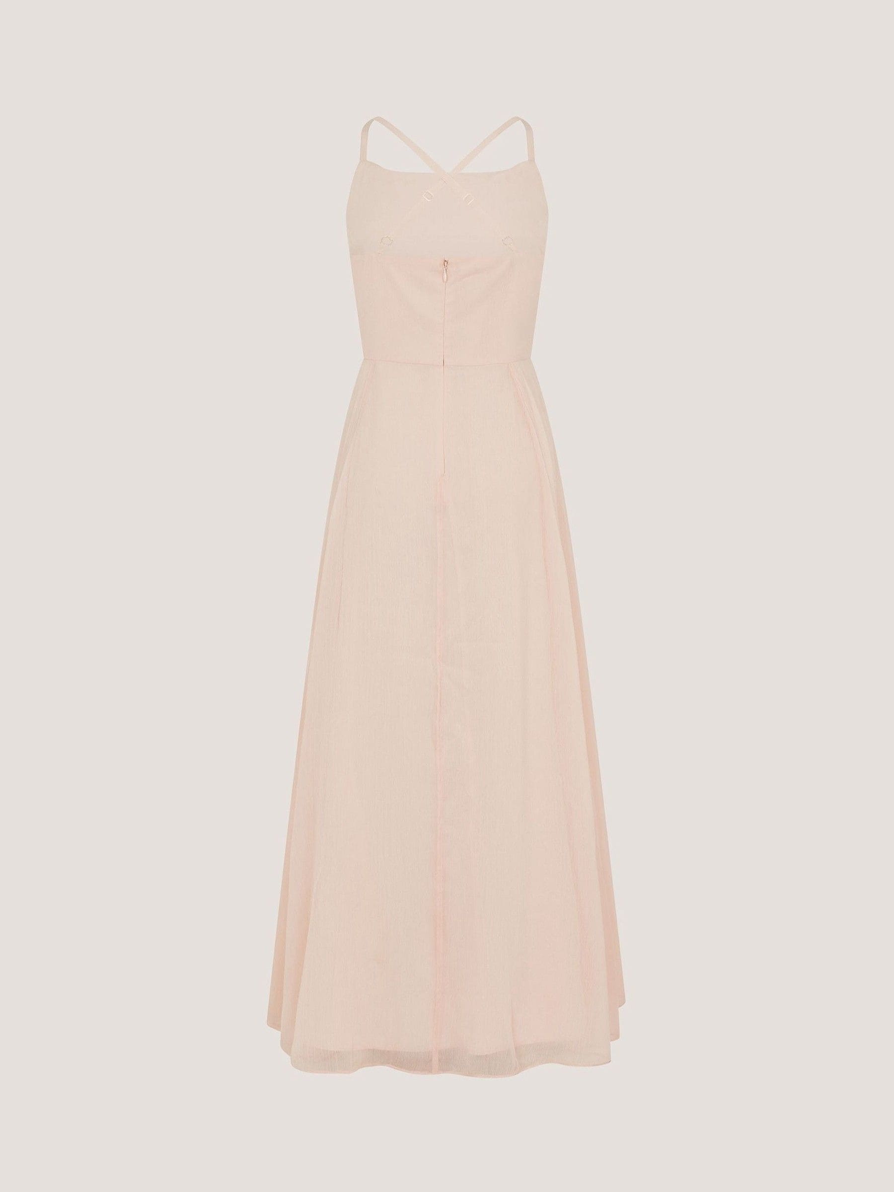 Monsoon Pink Cali Cowl Neck Prom Dress image 3