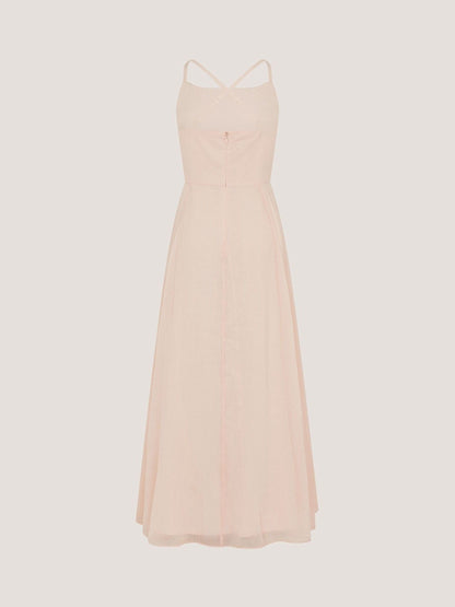 Monsoon Pink Cali Cowl Neck Prom Dress image 3