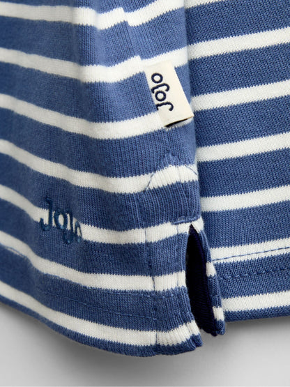 Dsiney Kidz - Jojo Maman Bébé Blue Stripe Long Sleeve Top image 4