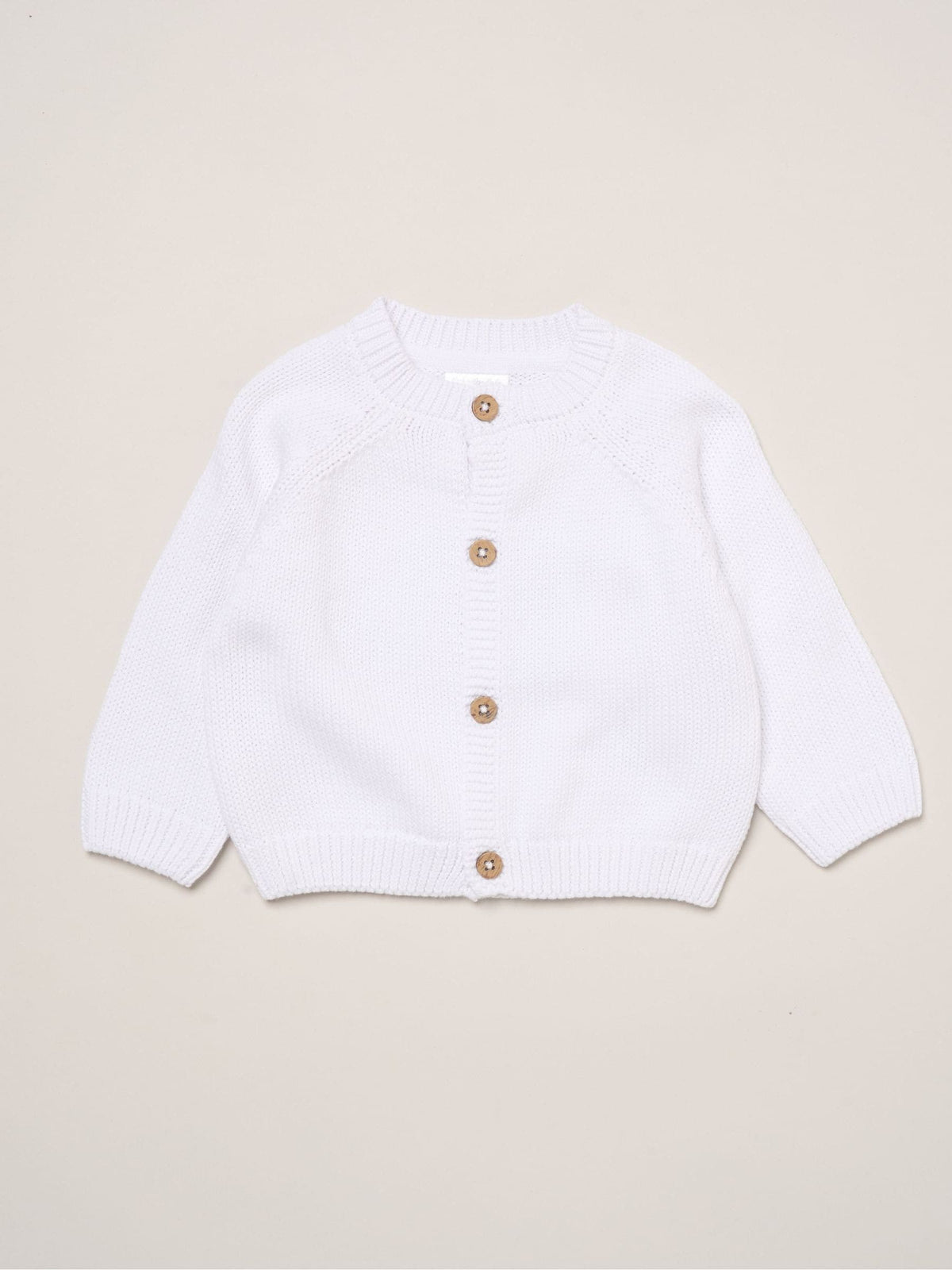 Rock-A-Bye Baby Boutique White Embroidered Knitted Cardigan - image 2