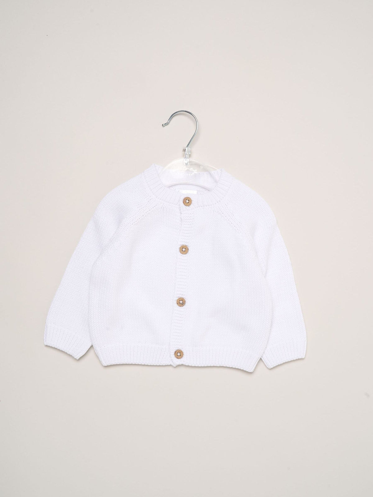 Rock-A-Bye Baby Boutique White Embroidered Knitted Cardigan - image 4