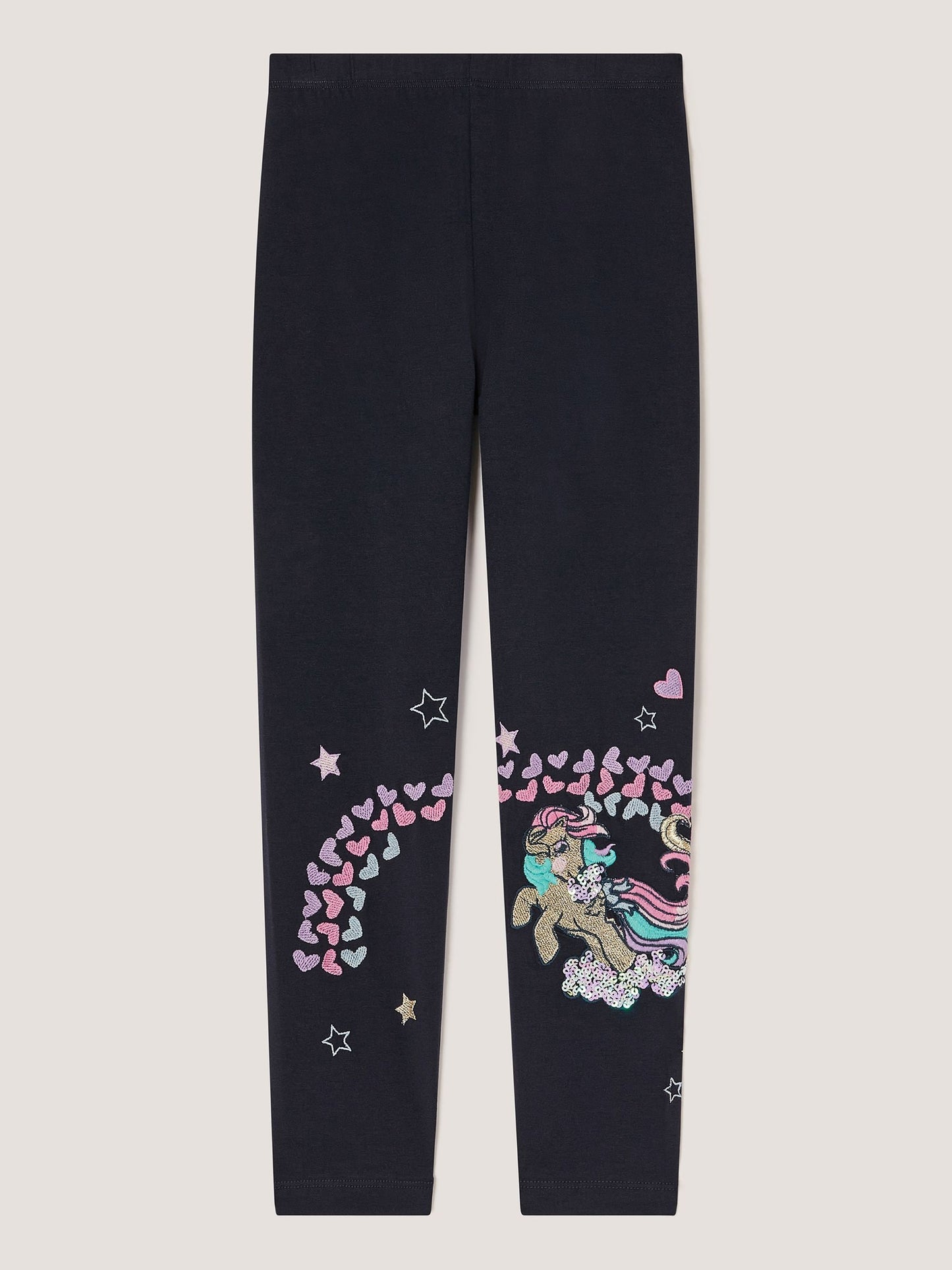 Monsoon Blue My Little Pony Embroidered Leggings image 3
