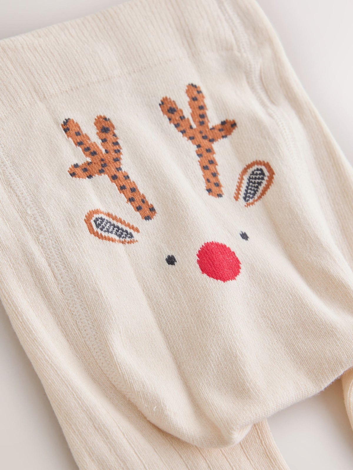 Neutral Christmas Character Baby Dress And Tights 2 Piece Set (0mths-2yrs) - image 11