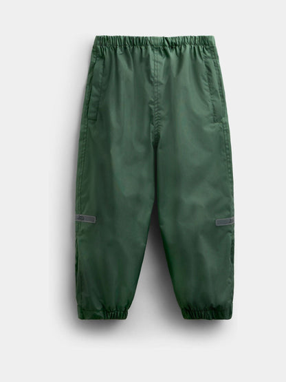 JoJo Maman Bébé Khaki Green Waterproof Packaway Trousers - image 1