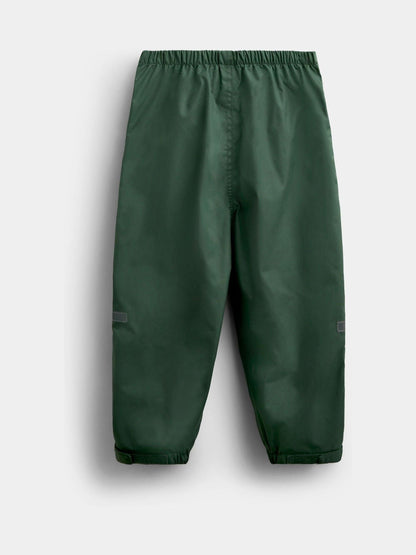 JoJo Maman Bébé Khaki Green Waterproof Packaway Trousers - image 2