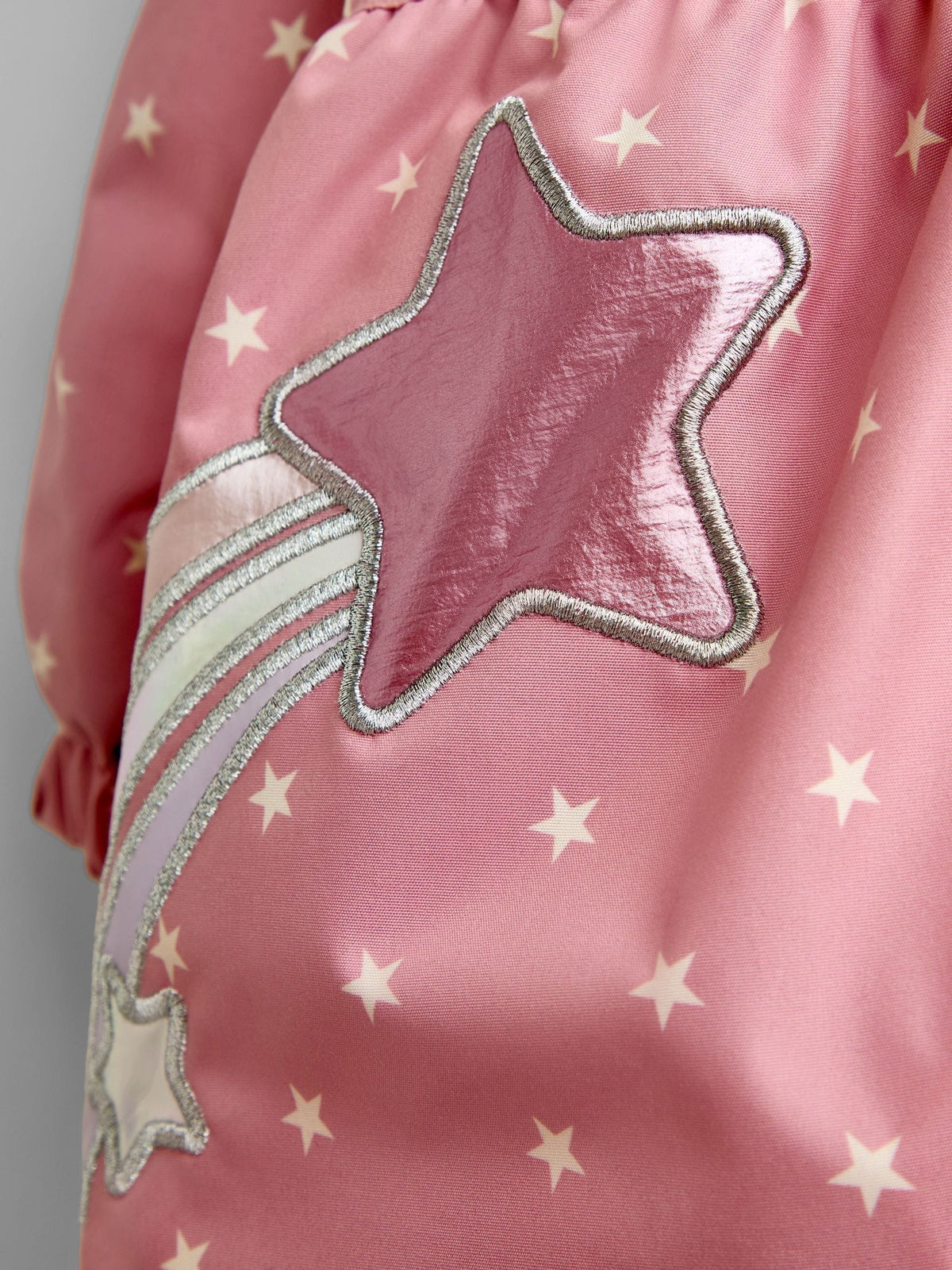 Dsiney Kidz - JoJo Maman Bébé Pink Unicorn Peplum Puffer Jacket image 7