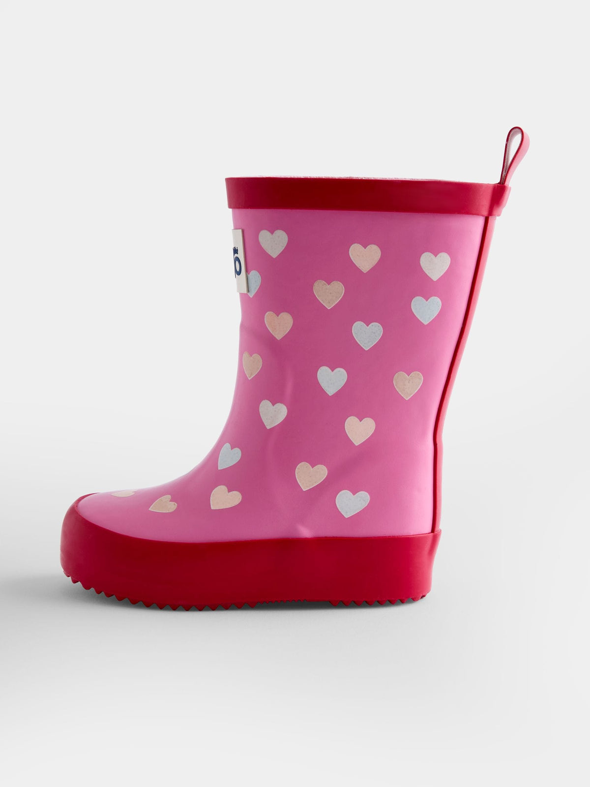 JoJo Maman Bébé Pink Heart Colour Change Wellies - image 3