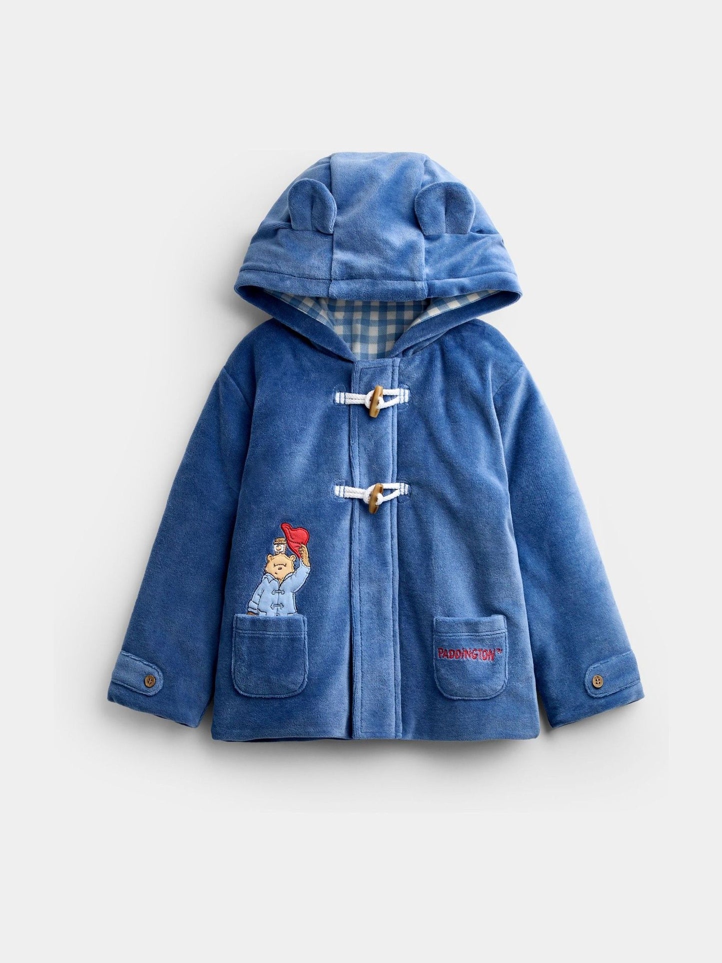 Dsiney Kidz - Jojo Maman Bébé Blue Paddington™ Duffle Coat image 1