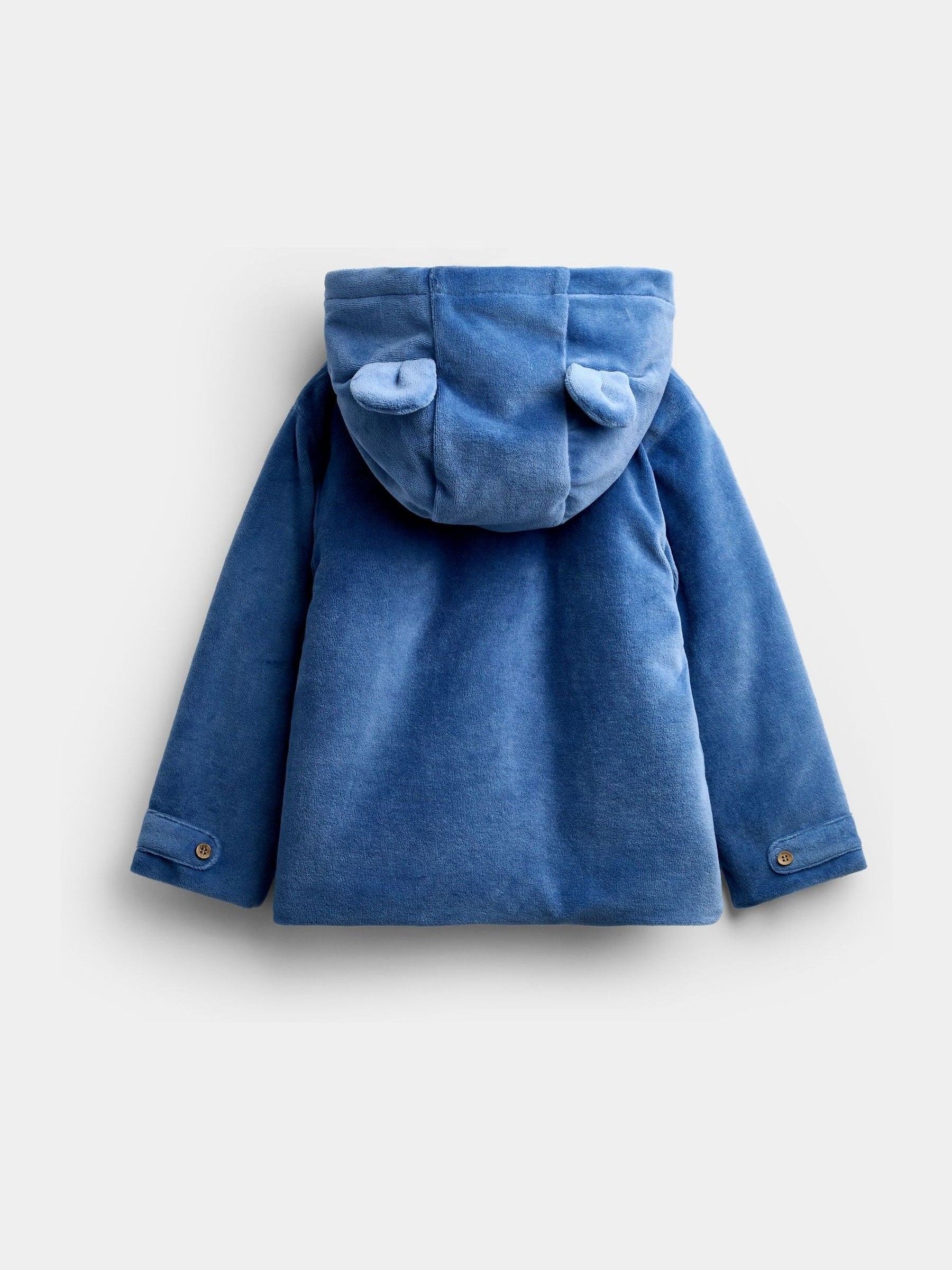 Dsiney Kidz - Jojo Maman Bébé Blue Paddington™ Duffle Coat image 3