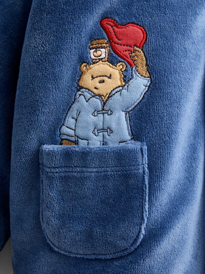 Dsiney Kidz - Jojo Maman Bébé Blue Paddington™ Duffle Coat image 4