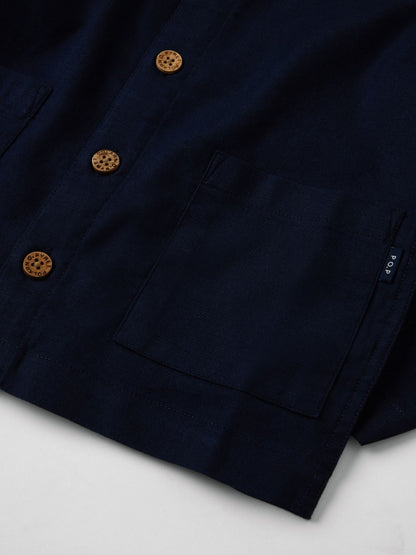 Dsiney Kidz - Polarn O. Pyret Blue Cotton Shacket image 4