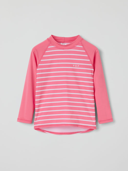 Dsiney Kidz - Polarn O. Pyret Pink Unicorn Rash Vests image 1