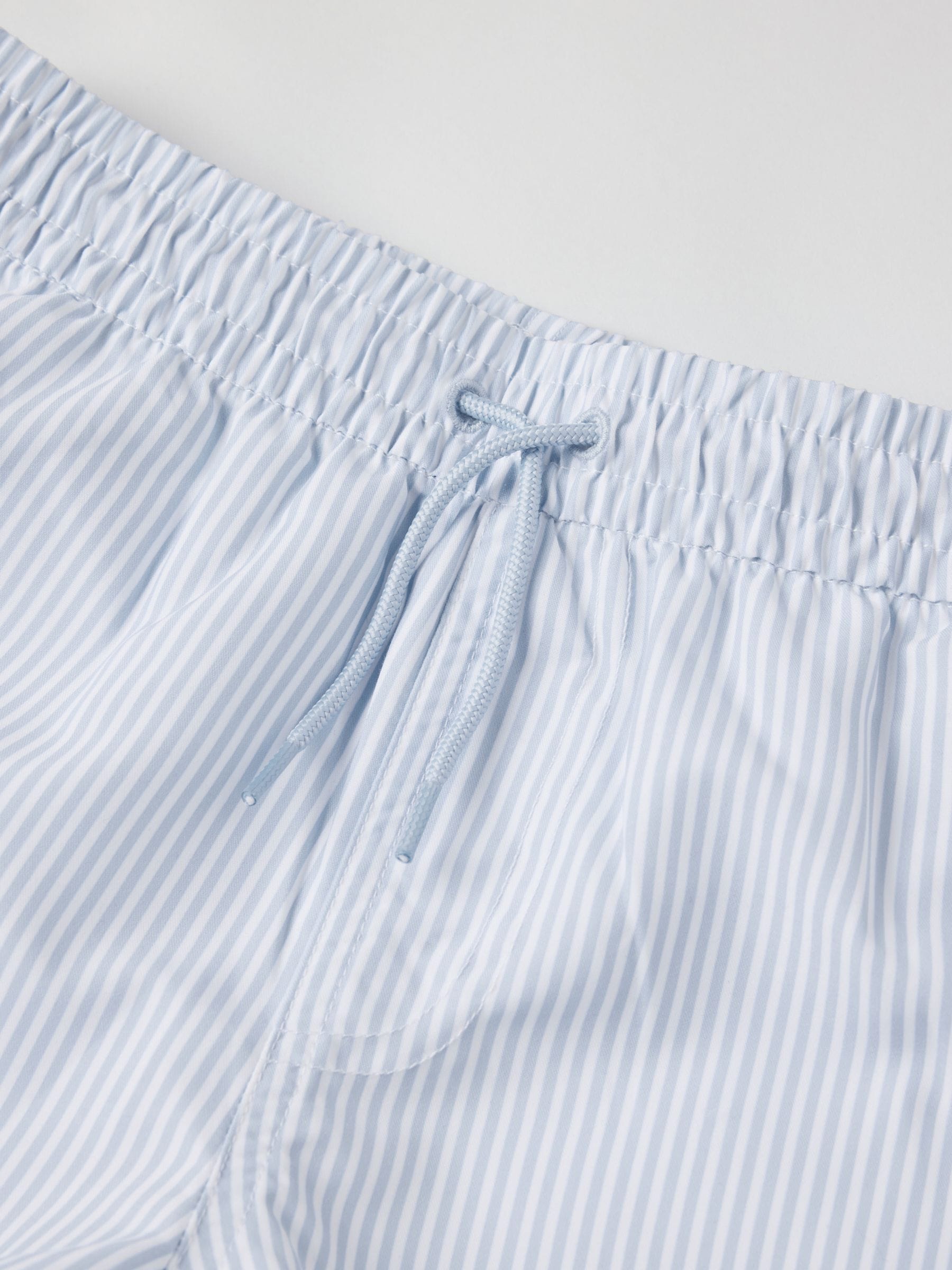 Polarn O. Pyret Blue Striped Swim Shorts image 2