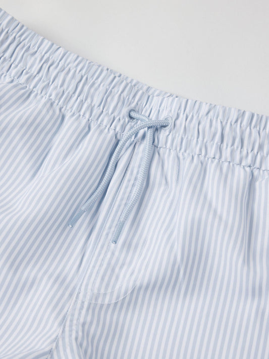 Polarn O. Pyret Blue Striped Swim Shorts image 2