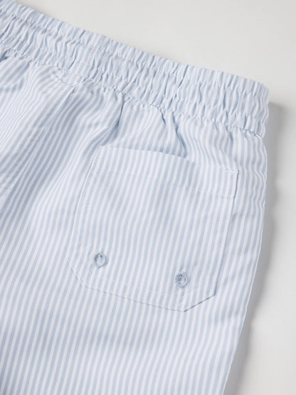Polarn O. Pyret Blue Striped Swim Shorts image 3