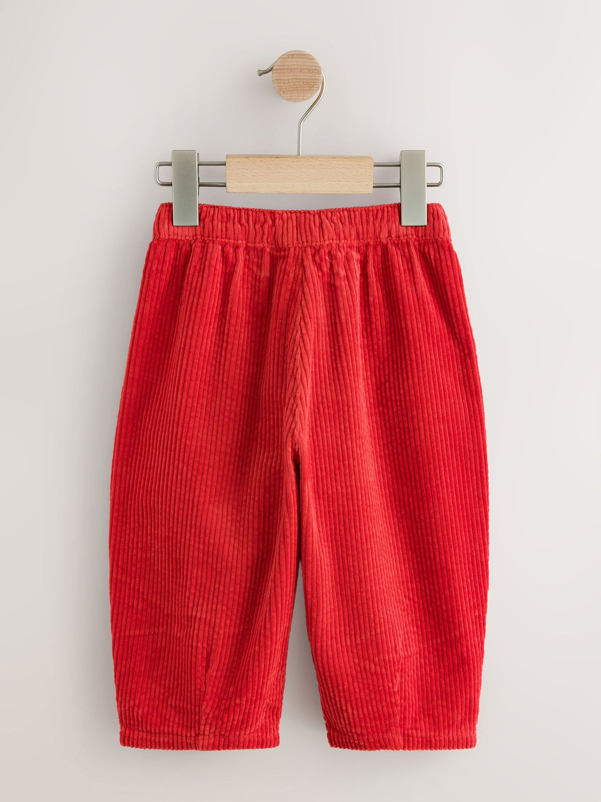 Dsiney Kidz - Red Wide Fit Textured Corduroy Pull On Trousers (3mths-7yrs) image 5