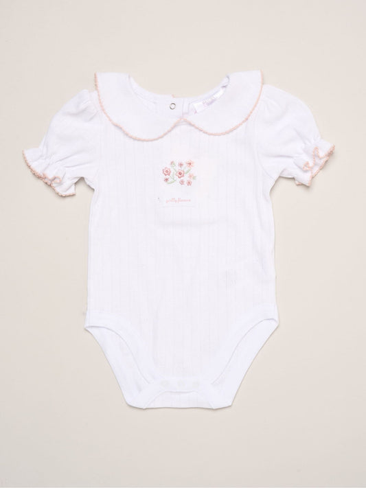 Rock-A-Bye Baby Boutique Pink - Teddy Print Baby Outfit Set 4 Piece image 2