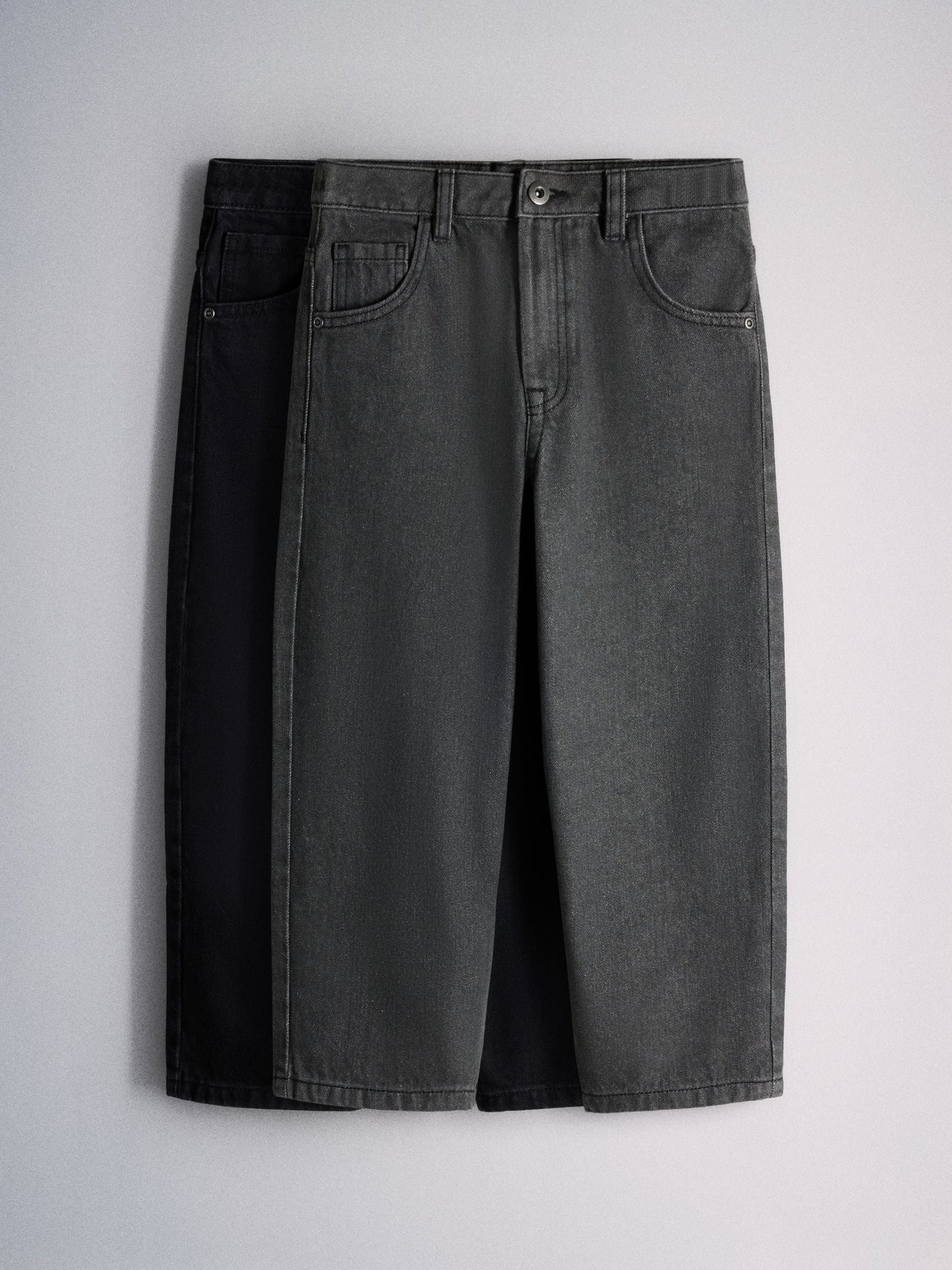 Dsiney Kidz - The Set 2 Pack Baggy Fit Jeans Black/Grey image 1