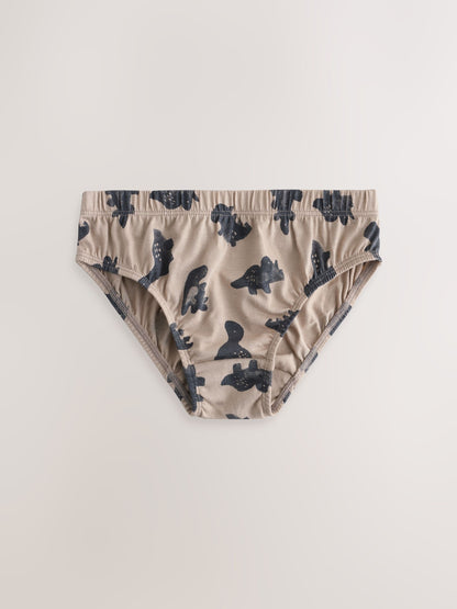 Neutral Dinosaur Briefs 10 Pack (1.5-10yrs) - image 4