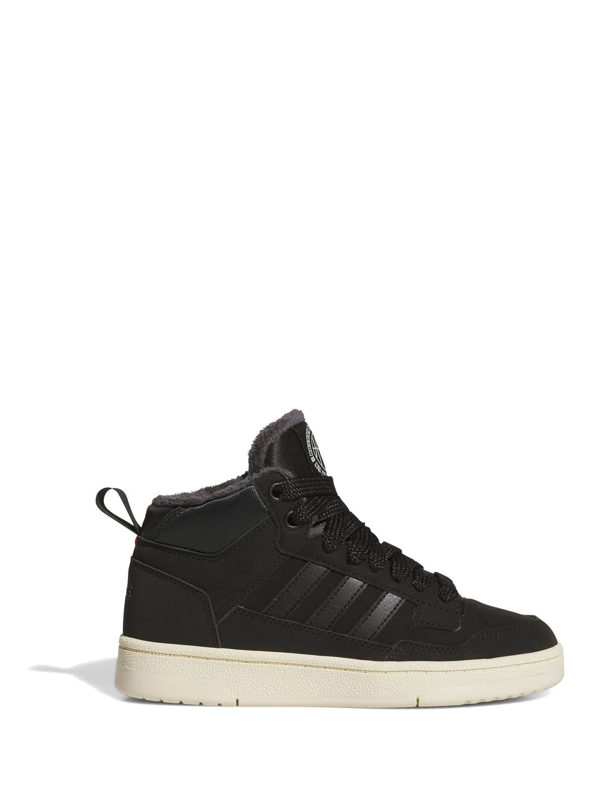 adidas Black/White Rapid Court Mid Winterized Shoes - image 1