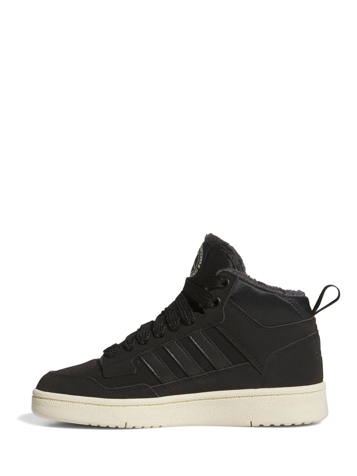 adidas Black/White Rapid Court Mid Winterized Shoes - image 8