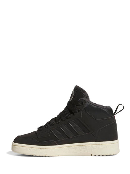 adidas Black/White Rapid Court Mid Winterized Shoes - image 8