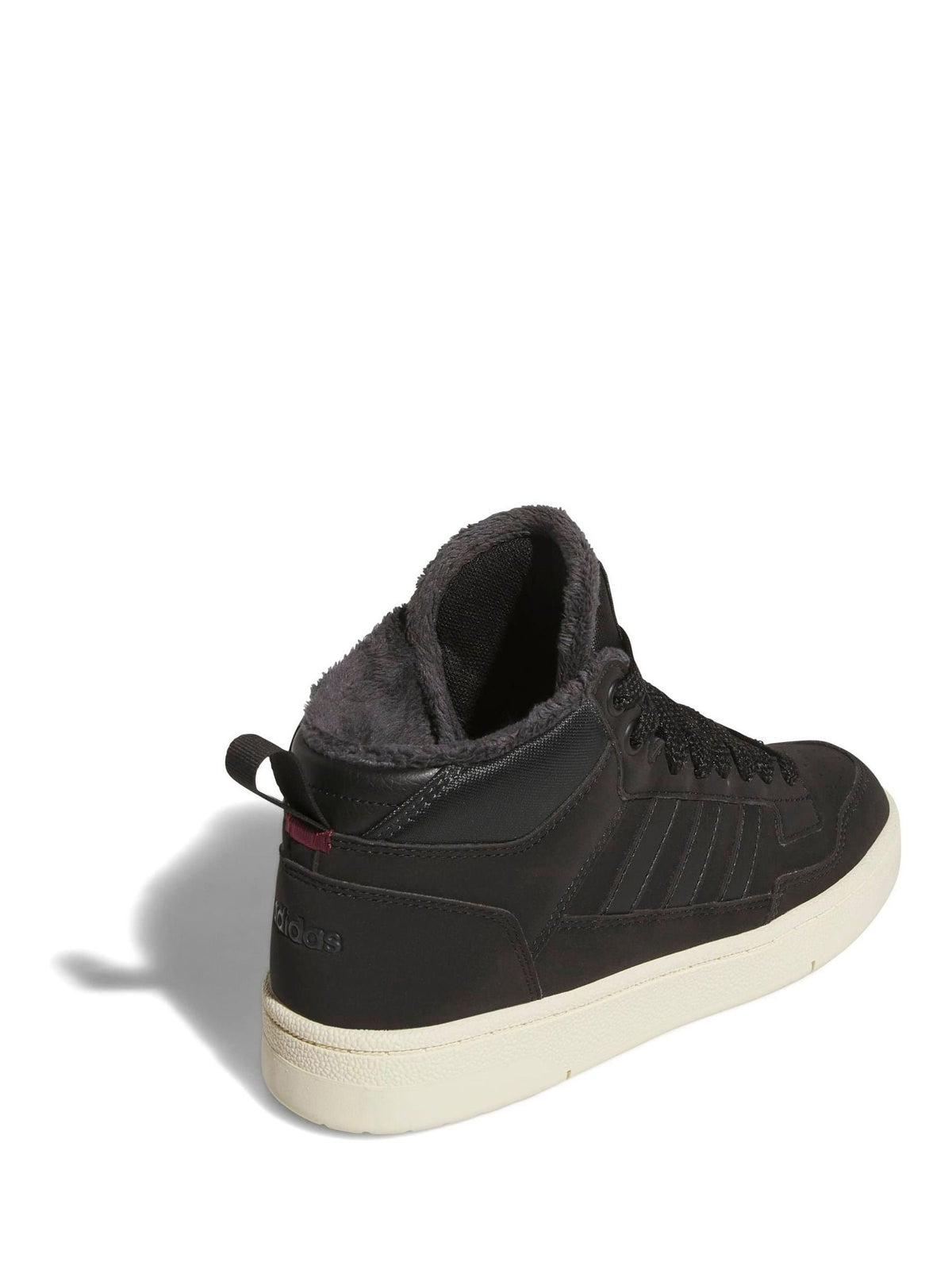 adidas Black/White Rapid Court Mid Winterized Shoes - image 9