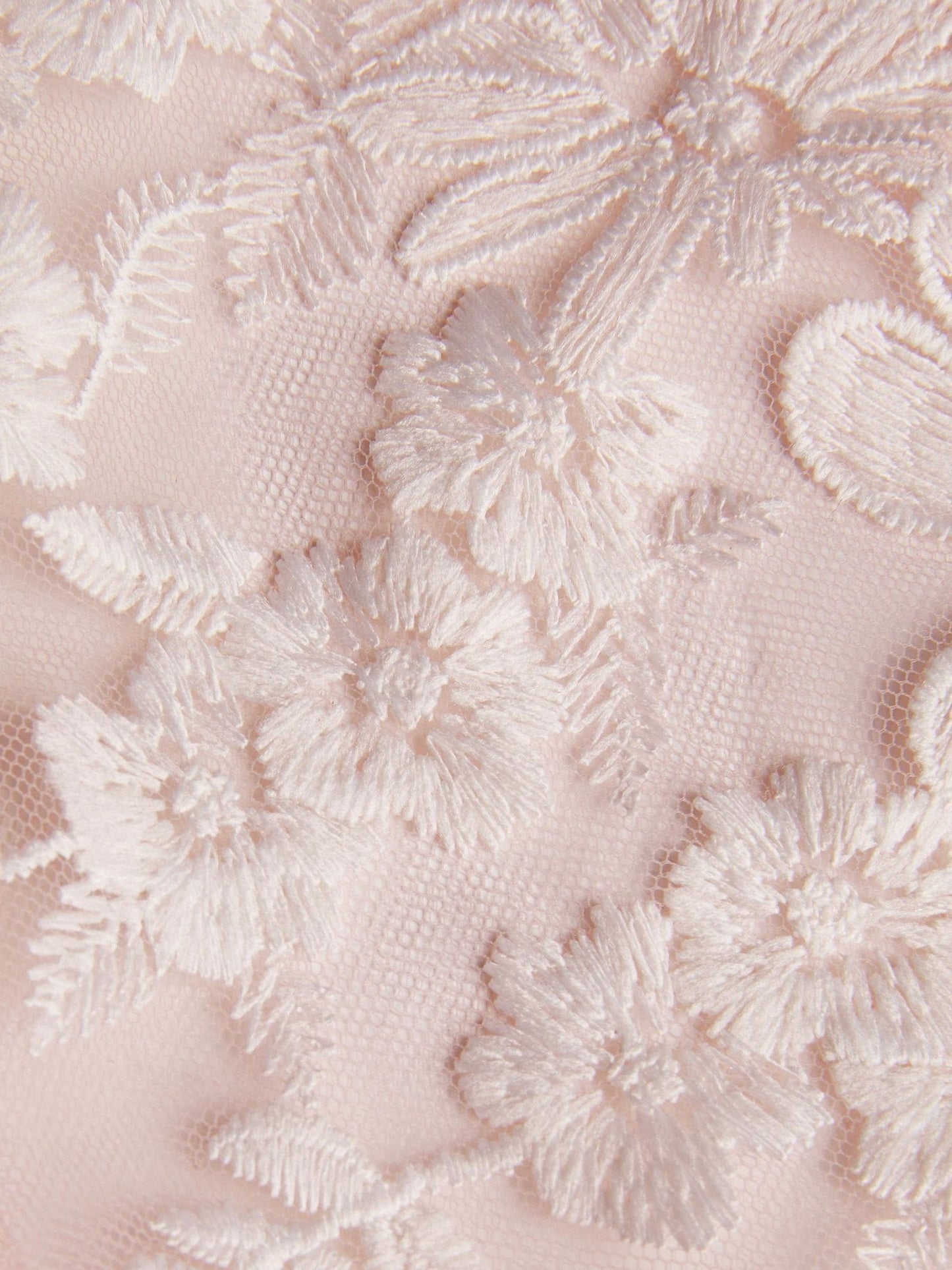 Monsoon Pink Felicity Embroidered Mesh Cardigan image 3