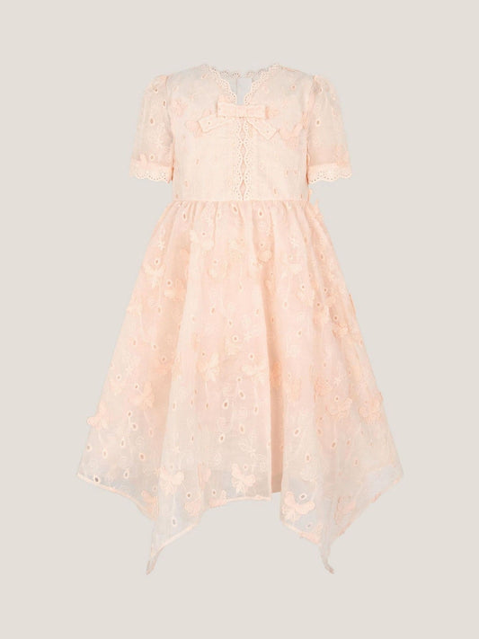 Monsoon Orange Beryl Butterfly Broderie Dress image 1