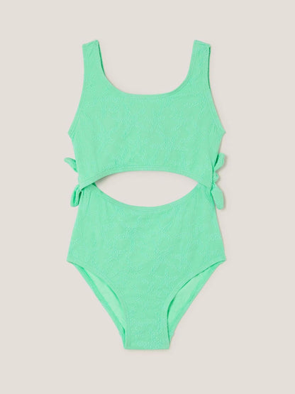 Monsoon Green Starfish Imprint Cut Out Swimsuit image 1